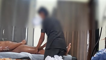 Flashing dick to maid