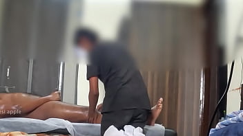 Flashing dick to maid