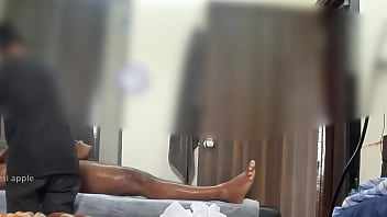 Flashing dick to maid