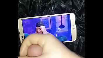 Nicki minaj receives load of cum on tits Nicki minaj receives load of cum on tits