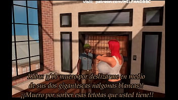 Segunda parte de una mujer blanca casada con un gran culo racista es seducida por una polla negra para más información visita milfand