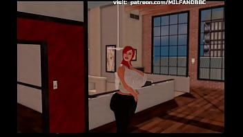 Segunda parte de una mujer blanca casada con un gran culo racista es seducida por una polla negra para más información visita milfand