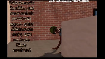 Segunda parte de una mujer blanca casada con un gran culo racista es seducida por una polla negra para más información visita milfand