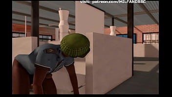 Segunda parte de una mujer blanca casada con un gran culo racista es seducida por una polla negra para más información visita milfand