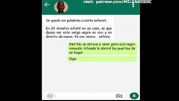 Segunda parte de una mujer blanca casada con un gran culo racista es seducida por una polla negra para más información visita milfand