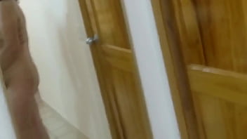 Beautiful fully naked stepmom masturbates twice begs to be fucked