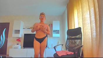 Hand on wet and tight pussy with panties on