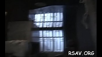 Bounded floozy gets spanked