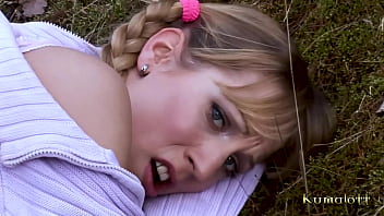 Kumalott russian get ass fuck in a fmm threesome