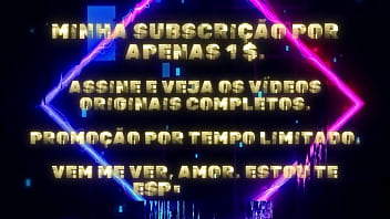 Minha subscrição por apenas 1 $ assine e veja os vídeos originais completos promoção por tempo limitado