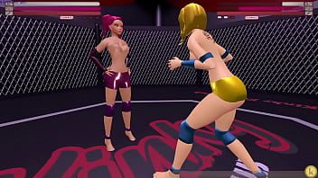 Yelena vs patty kinky fight club sexfight lesbian strap on