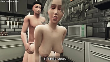 Michael's life couldn't resist and fucked an old woman young with mature dirty talk #1