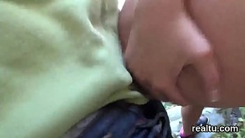 Gorgeous czech teenie gets seduced in the mall and fucked in pov