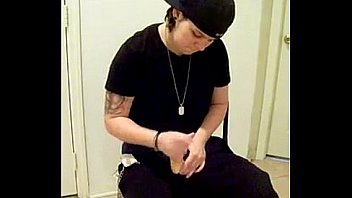 Strokin my strapped on dick jayce creed