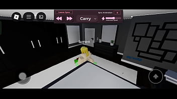 Follando en roblox
