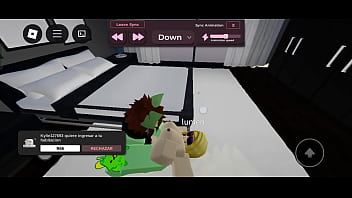 Follando en roblox