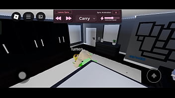 Follando en roblox