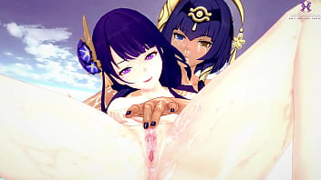 Short raiden shogun 01