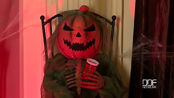 Halloween pole dance