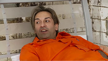 Tanya tate takes a dna sample from horny inmate