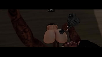 Second life thug fucks big booty bitch Second life thug fucks big booty bitch
