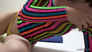 Cute japanese girl widespread leg open exercises Cute japanese girl widespread leg open exercises