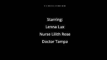 Slut gets mandatory hitachi orgasms from nurse lenna lux