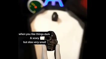 Dark & scary but also v smol