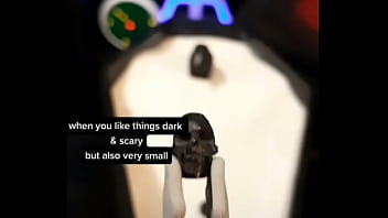 Dark & scary but also v smol