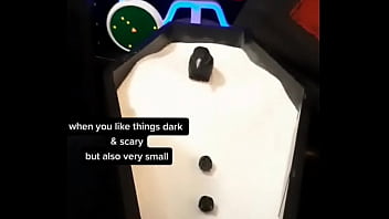 Dark & scary but also v smol