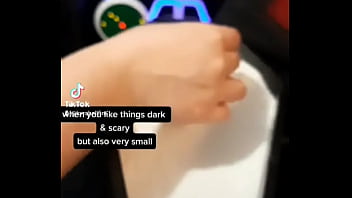 Dark & scary but also v smol