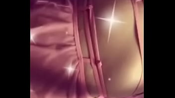 Huge boobs in pink lingerie