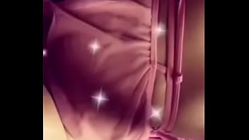 Huge boobs in pink lingerie