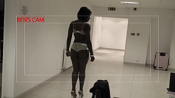 She's living in a big new house that's hard to keep warm so her boyfriend does the honors