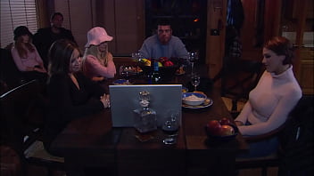 She's living in a big new house that's hard to keep warm so her boyfriend does the honors