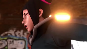 Street fighter ryu eats juri hans ass