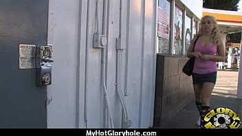 Gloryhole ebony girl booty shake and suck 20