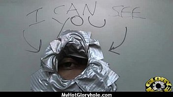 Gloryhole ebony girl booty shake and suck 20