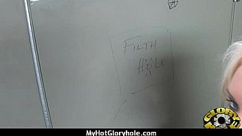 Gloryhole ebony girl booty shake and suck 20