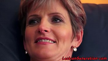 Masturbating grandma eats out tight lesbo