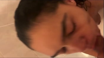 Came in while she was showering