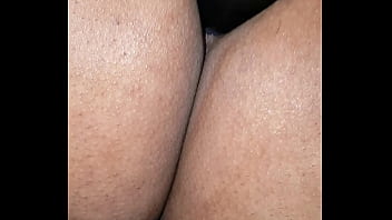 Huge dildo deep in big ass