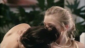 Jenteal and friend take a bath together while their maids watch