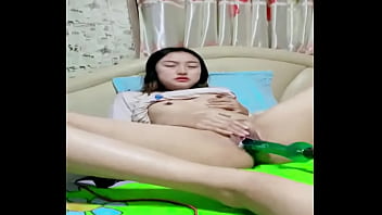 Behind the scenes of a beautiful woman masturbating