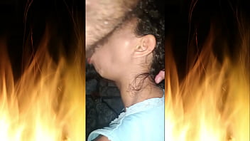 Oral sex with the delivery man as a form of payment