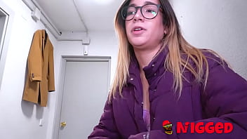 Love is skinny beautiful megan love is going to taste a chocolate cock for the first time