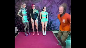 Macarena dance behind the scenes of femdom week what's your go to dance move #macarena #behindthescenes #psylandb