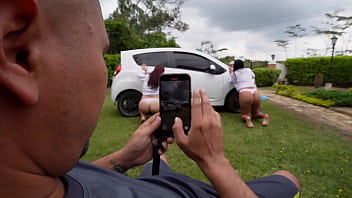 A pair of latinas use their big asses to attract clients and then fuck them melany latina A pair of latinas use their big asses to attract clients and then fuck them melany latina