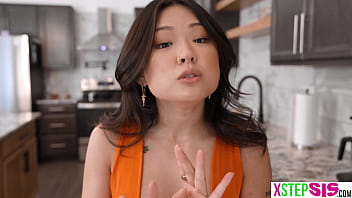 Caught my asian teen stepsis sucking my stepdad his big cock Caught my asian teen stepsis sucking my stepdad his big cock