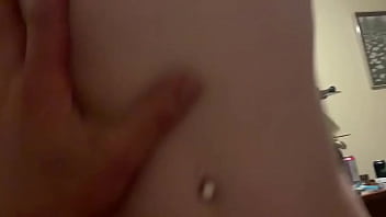 Hot ass model girl giving a blowjob